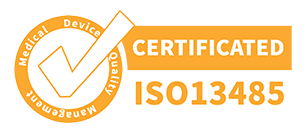 ISO13485 medical device quality management certification badge