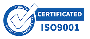 ISO9001 quality management system certification badge