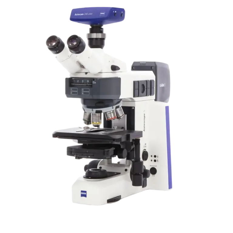 Модернизация микроскопа ZEISS Axioscope 5 до LED-флуоресценции